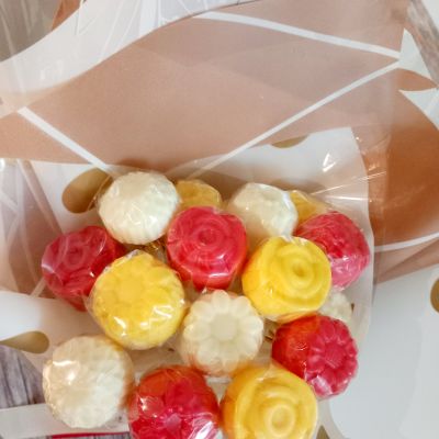 بوكية ورد شيكولاتة