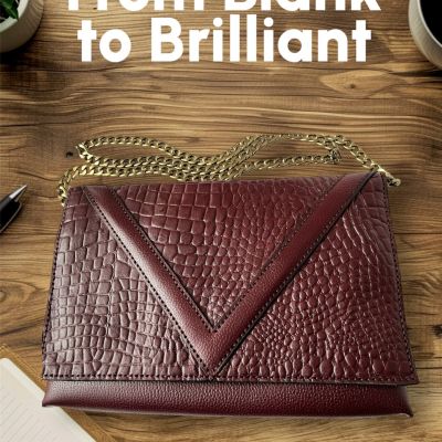 شنطه جلد طبيعي 