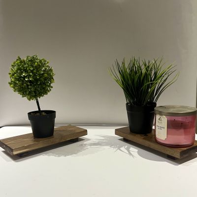 استاند صغير للشموع والزرع 