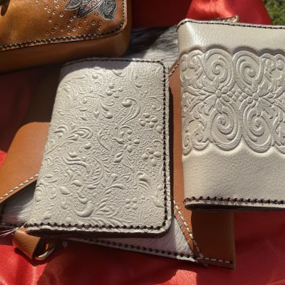 Handmade genuine leather wallet 