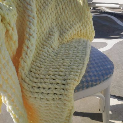 بطانيه كروشيه 