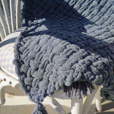 بطانيه كروشيه 