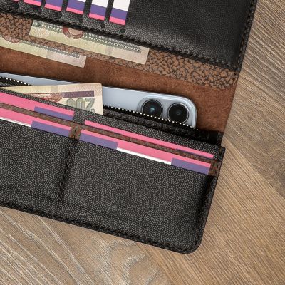 محفظه حريمي جلد طويله 