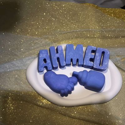 ديكورحفل استقبال المولود باسم الطفل