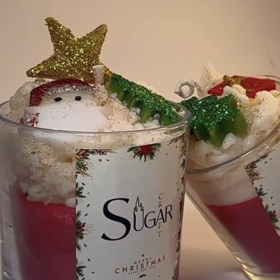 Christmas scented candle 