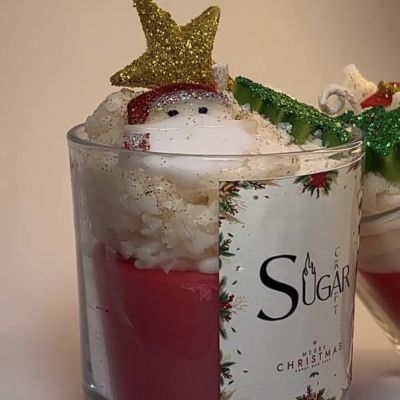 Christmas scented candle 