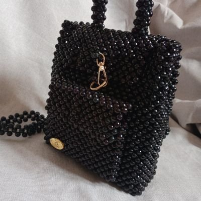 Beaded bag pack