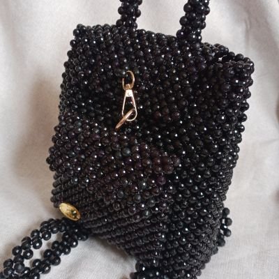 Beaded bag pack