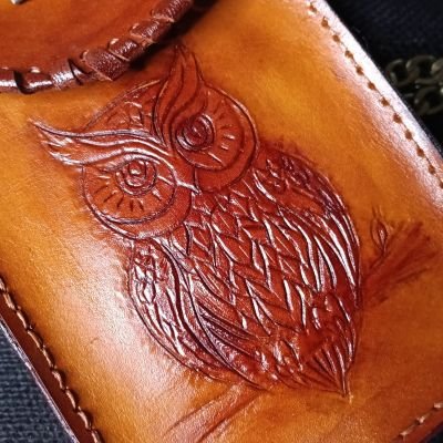 شنطة كروس جلد طبيعي 