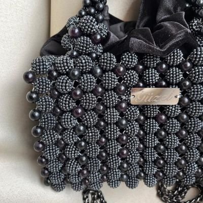 A bag of blackberries 