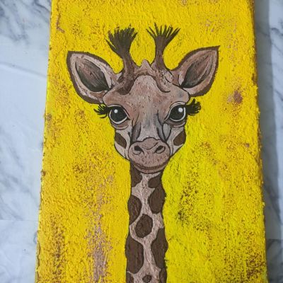 لوحة الزرافة زوزو