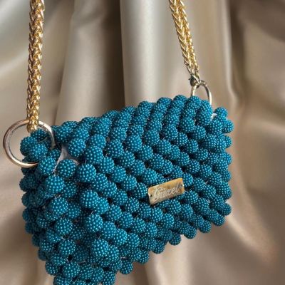 A bag made of cranberries, 