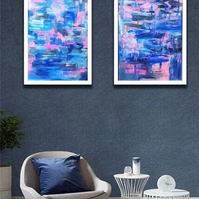 لوحات كانفاس ابستراكت 