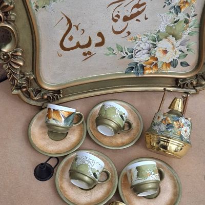 طقم قهوة ملكى