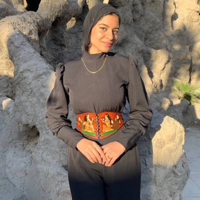 حزام حريمي جلد طبيعي 