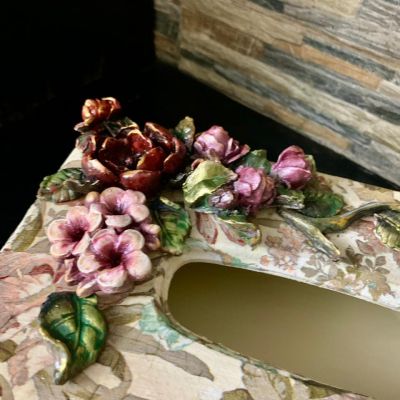  Rose Garden Elegance Tissue Box