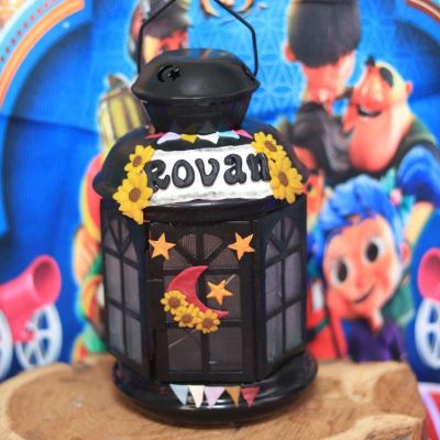Polymer clay lantern
