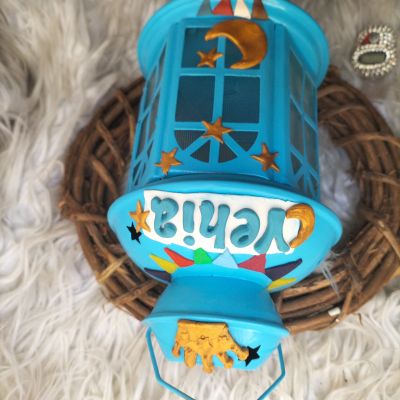 Polymer clay lantern