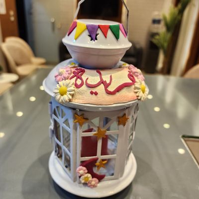 Polymer clay lantern