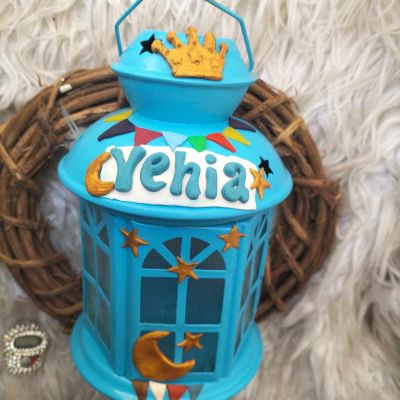 Polymer clay lantern