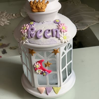 Polymer clay lantern