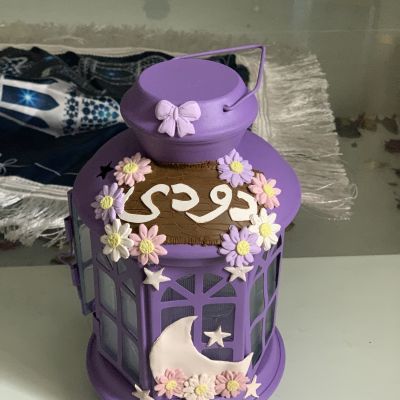 Polymer clay lantern