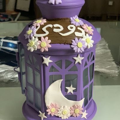 Polymer clay lantern