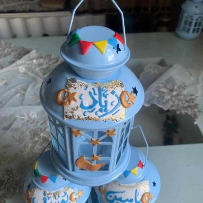 Polymer clay lantern