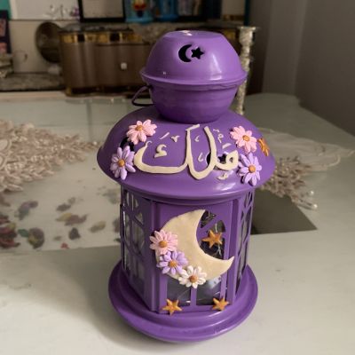 Polymer clay lantern