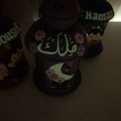 Polymer clay lantern