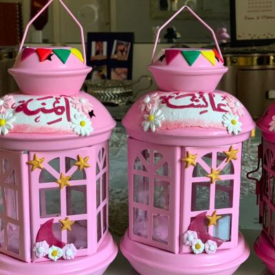 Polymer clay lantern