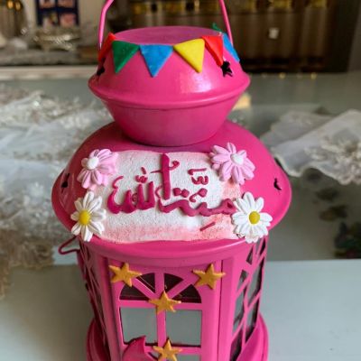 Polymer clay lantern