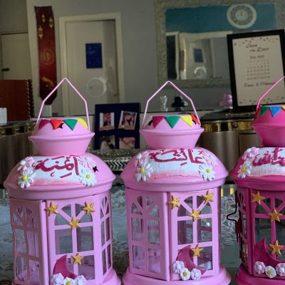 Polymer clay lantern