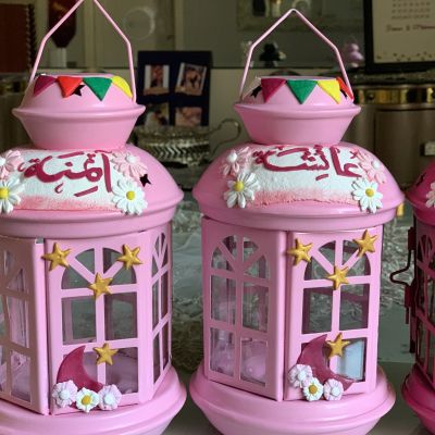 Polymer clay lantern