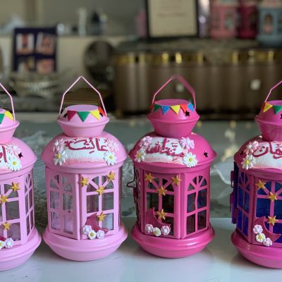 Polymer clay lantern