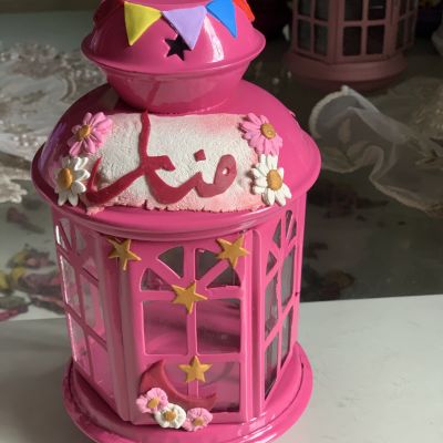 Polymer clay lantern