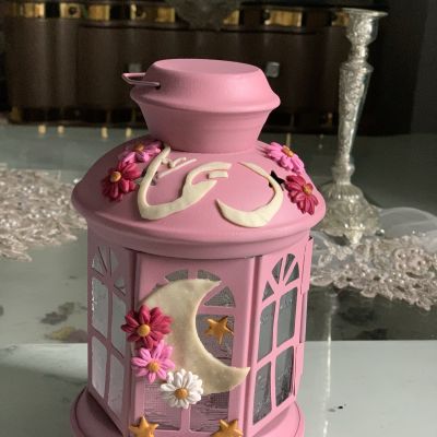 Polymer clay lantern