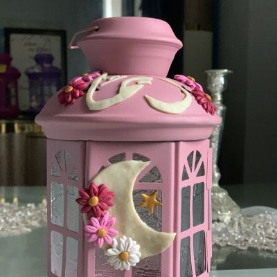 Polymer clay lantern