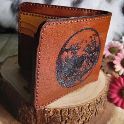 محفظة رجالي جلد طبيعي 