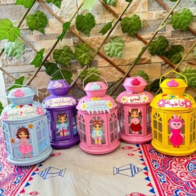 فانوس صلصال حراري 