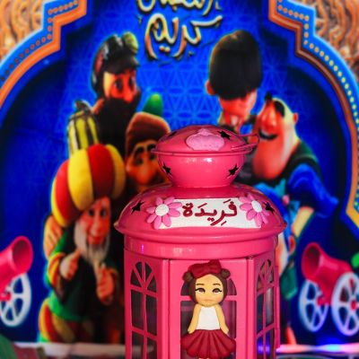 Polymer clay lantern 