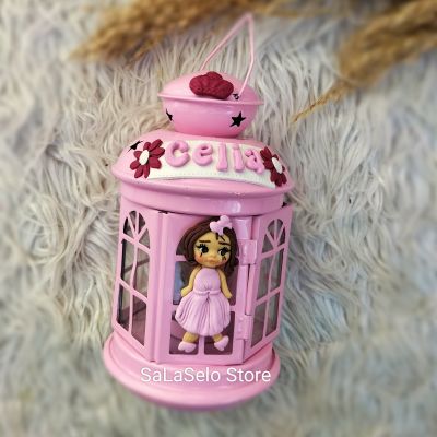 Polymer clay lantern 