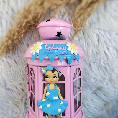 Polymer clay lantern 