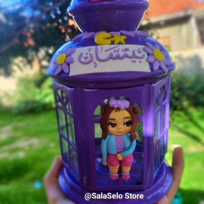 Polymer clay lantern 