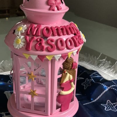 Polymer clay lantern 