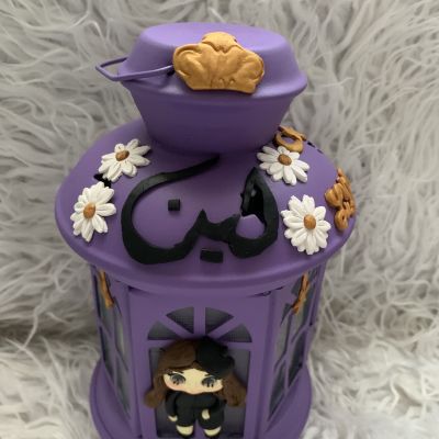 Polymer clay lantern 