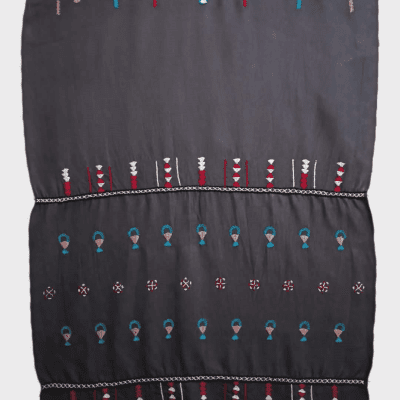 Handmade embroidered shawl from SIWA