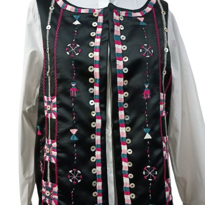 Handmade embroidery vest