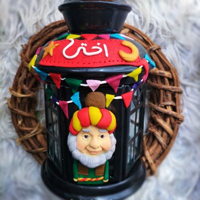 فانوس صلصال حراري 