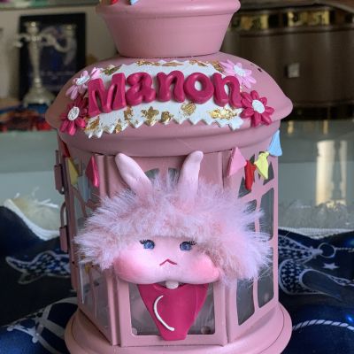 فانوس صلصال حراري 